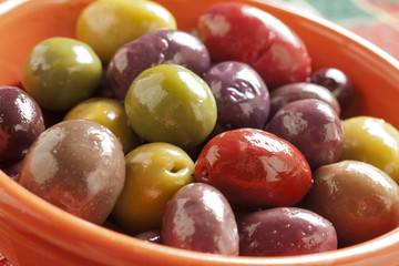 assorted ripe olives