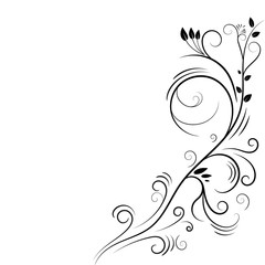 Fototapeta premium Floral vector design
