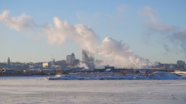pollution en hiver