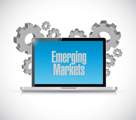 emerging markets concept illustration design graphic