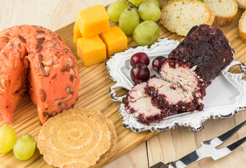 Cheese board.