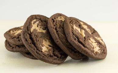 Chocolate chip brown cookies