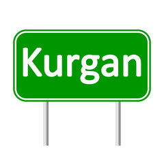 Kurgan road sign.