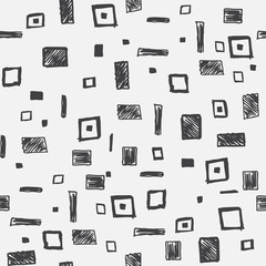 Vector seamless geometric pattern