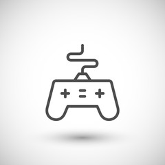 Joystick line icon