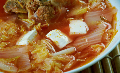Kimchi soup