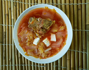 Kimchi soup