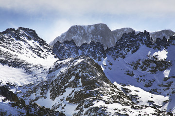 Pyrenees near Encamp. Andorra 