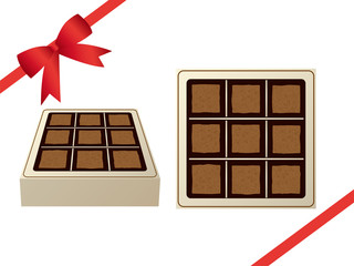 生チョコのギフト