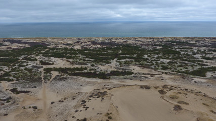 Fototapeta na wymiar Cape Cod National Seashore Aerial View