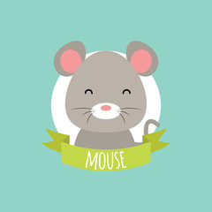 Cute Cartoon mouse