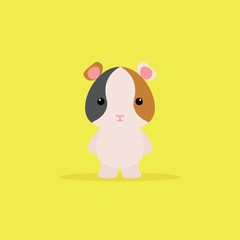 Cute Cartoon Hamster