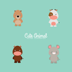 Cute Cartoon animals