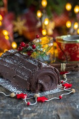 Chocolate Yule Log