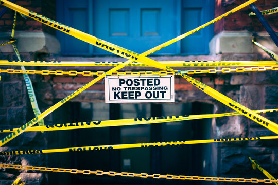 No Trespassing
