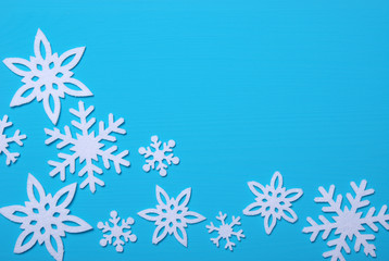 Snowflakes and stars