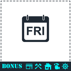 Calendar icon flat