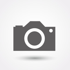 Camera icon. Vector