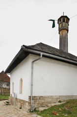 Sinan-Begova  dzamija in Jajce. Bosnia and Herzegovina
