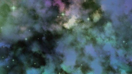 Obraz na płótnie Canvas Star cluster nebular one