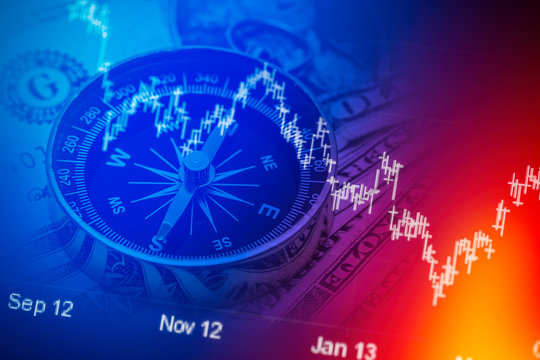 stock market chart. forex stock exchange background