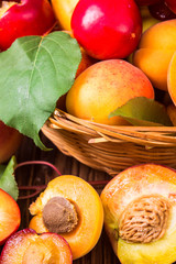 Fresh fruits in a basket