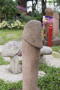 THAILAND BANGKOK PHALLIC SHRINE PENIS
