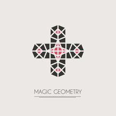 Vector geometric symbol