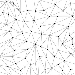 Technology background for web site from black points of connecti