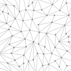 Technology background for web site from black points of connecti