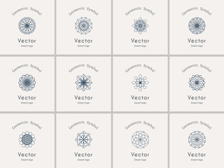 Vector geometric symbols