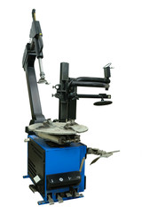 The image of a tire fitting machine