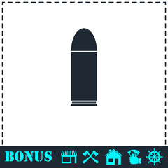 bullet icon flat