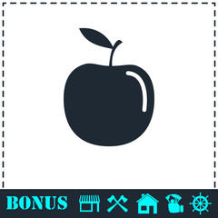 Apple icon flat