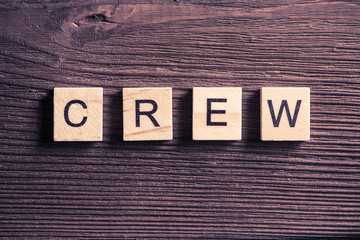 Fototapeta premium Concept of crew and team in business