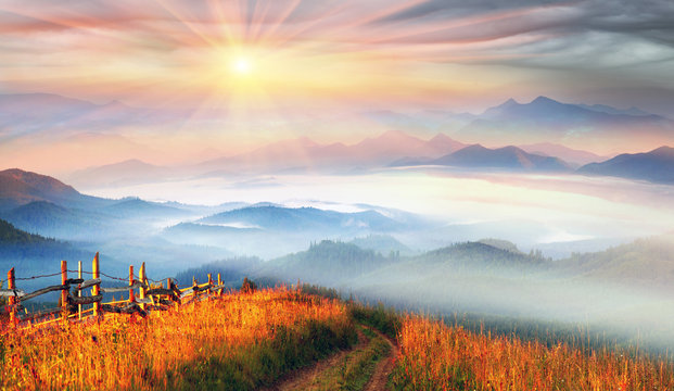 In the highlands of Ukrainian Carpathians © panaramka