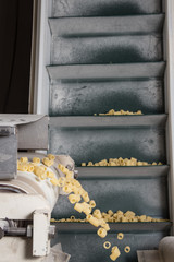 Obraz premium Ditalini in produzione in fabbrica.