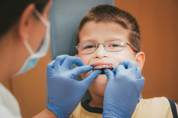 Little Boy At The Dentist