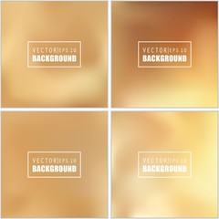 Abstract Creative concept vector multicolored blurred background set. For Web and Mobile Applications, art illustration template design, business infographic and social media, modern decoration