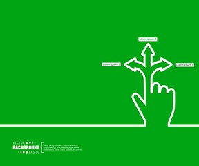 Abstract creative concept vector background. For web and mobile applications, illustration template design, business infographic, brochure, banner, presentation, poster, cover, booklet, document