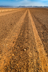 Hamada desert near Ouarzazate in Morocco