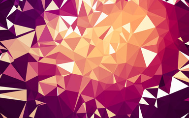 Abstract low poly background, geometry triangle