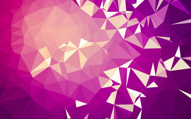 Abstract low poly background, geometry triangle