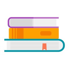 Books icon vector illustration.