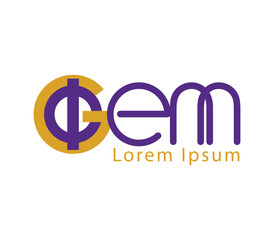 Phi and GEM Logo Design