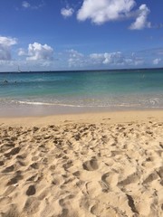 ocean sandy beach vacation view