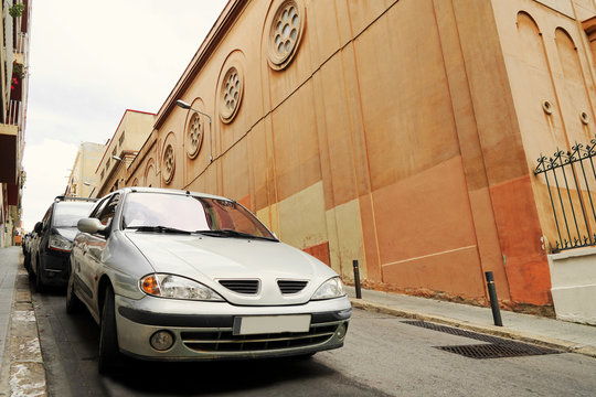 Car Parked On City Street