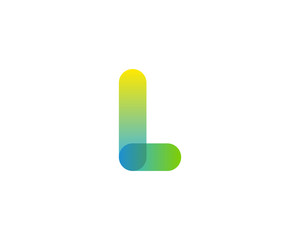 Letter L Simple Logo Design Template Element