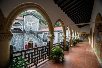 Kykkos monastery in the Troodos mountains