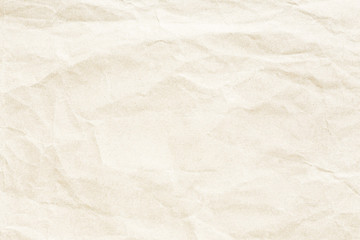 Brown crumpled paper texture